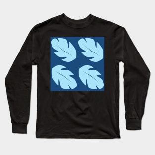 Stitch Tropical Leaf Long Sleeve T-Shirt